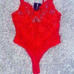 Romantic Teddy - Red